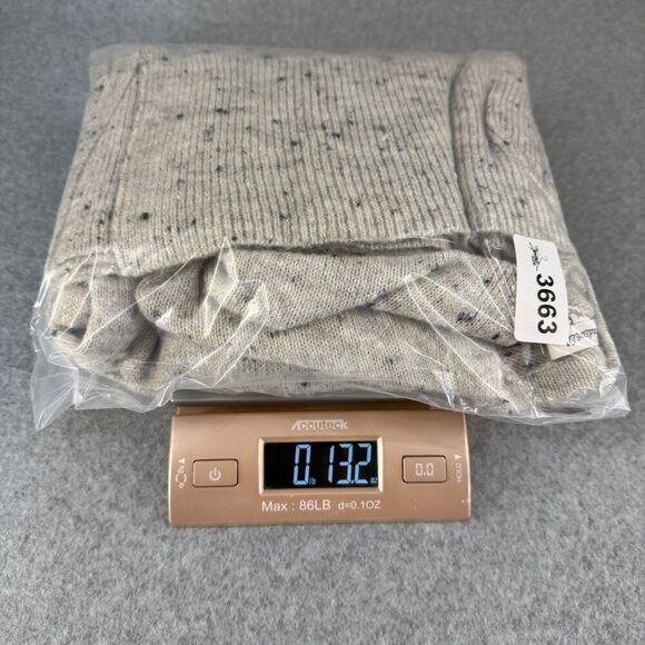 Madewell Women Medium Open Front Donegal Cardigan Pockets Gray Wool Blend Duster - Picture 11 of 12